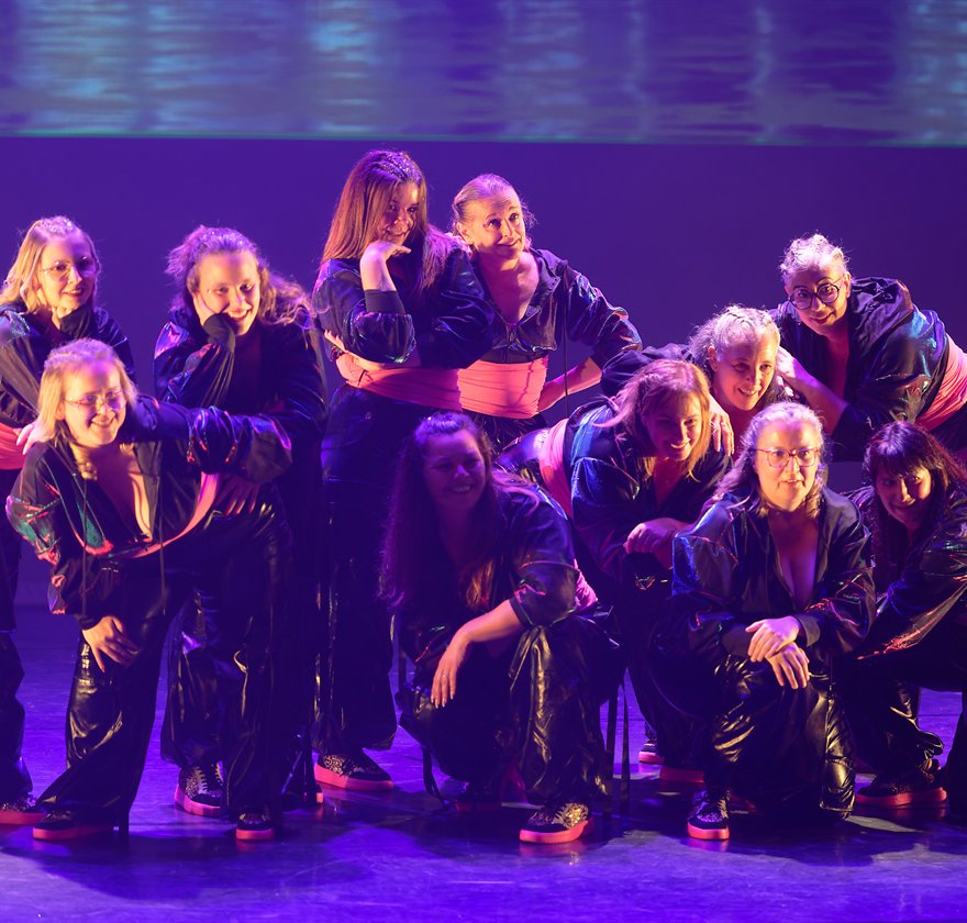 Feeling Dance - groupe Ladies sur scène